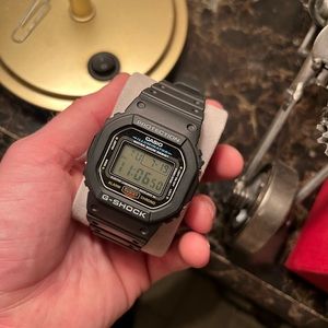 G-Shock x Casio Black Rubber Watch